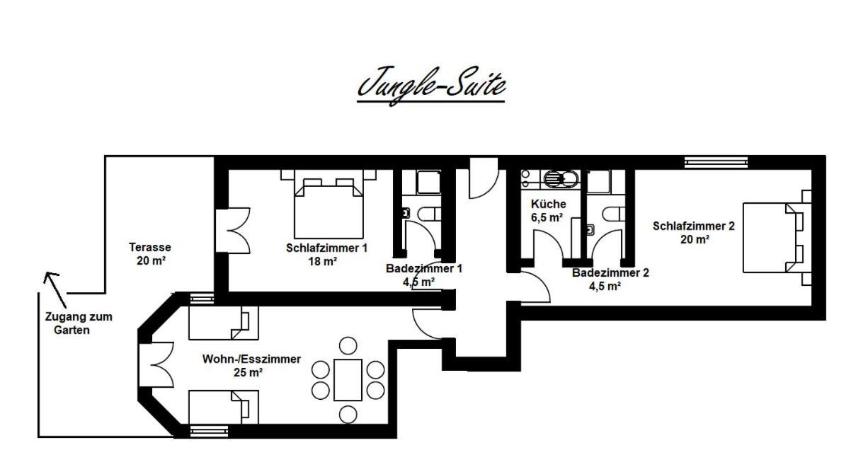 Apartament Rosenschloesschen Landkern Zewnętrze zdjęcie